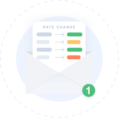 Rate Alerts, Direct to Your Inbox